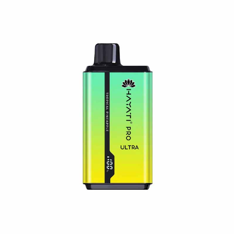 Hayati Pro Ultra Plus 25000 Prefilled Pod Kit, Tropical Pineapple Flavour