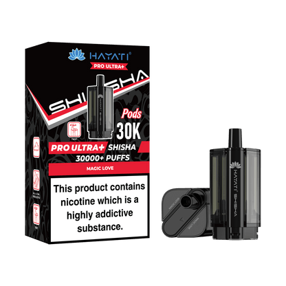 Hayati Pro Ultra Plus Shisha 30k Prefilled Pods Box of 5 - Wholesale Price !