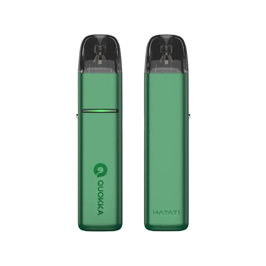 Hayati Quokka Elite Forest Green Pod Vape Kit perfect for Nic Salt E-liquids 