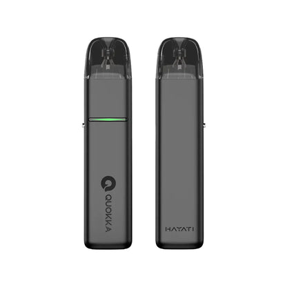 Hayati Quokka Elite Onyx Black Pod Vape Kit perfect for Nic Salt E-liquids 