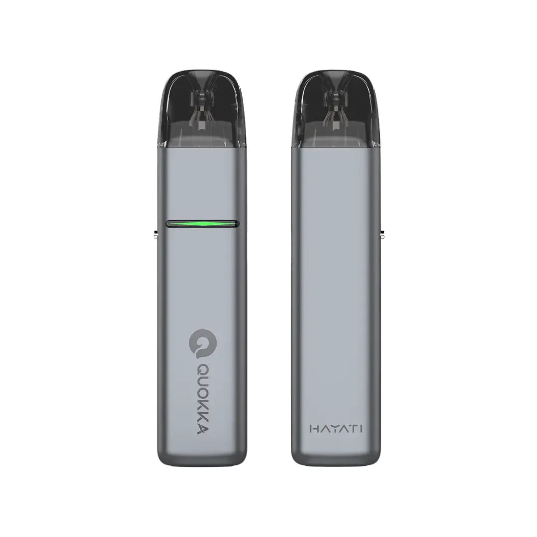 Hayati Quokka Elite Opal Grey Pod Vape Kit perfect for Nic Salt E-liquids 