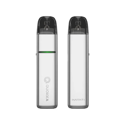 Hayati Quokka Elite Silver White Pod Vape Kit perfect for Nic Salt E-liquids 
