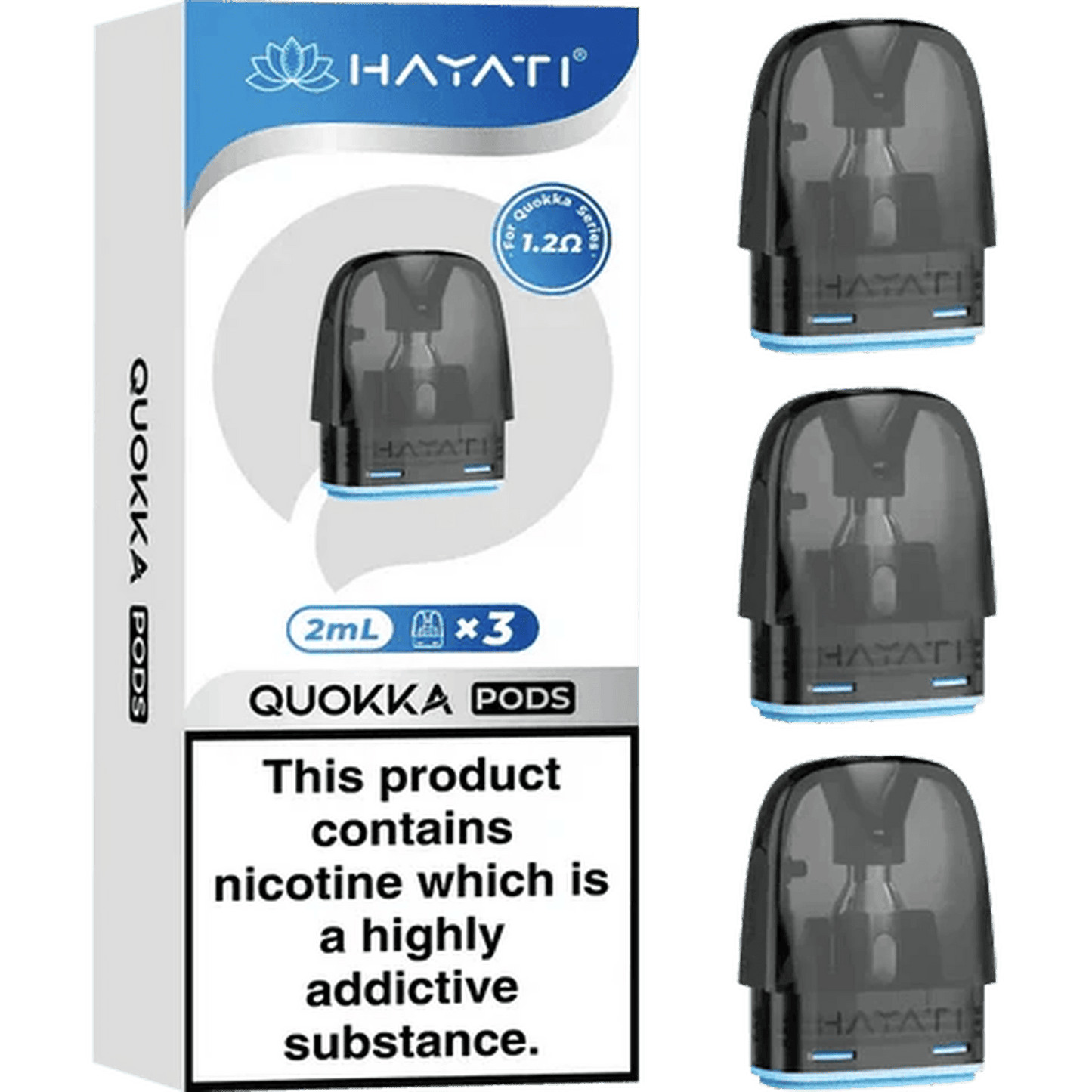Hayati Quokka Replacement Pods Box Of-3 