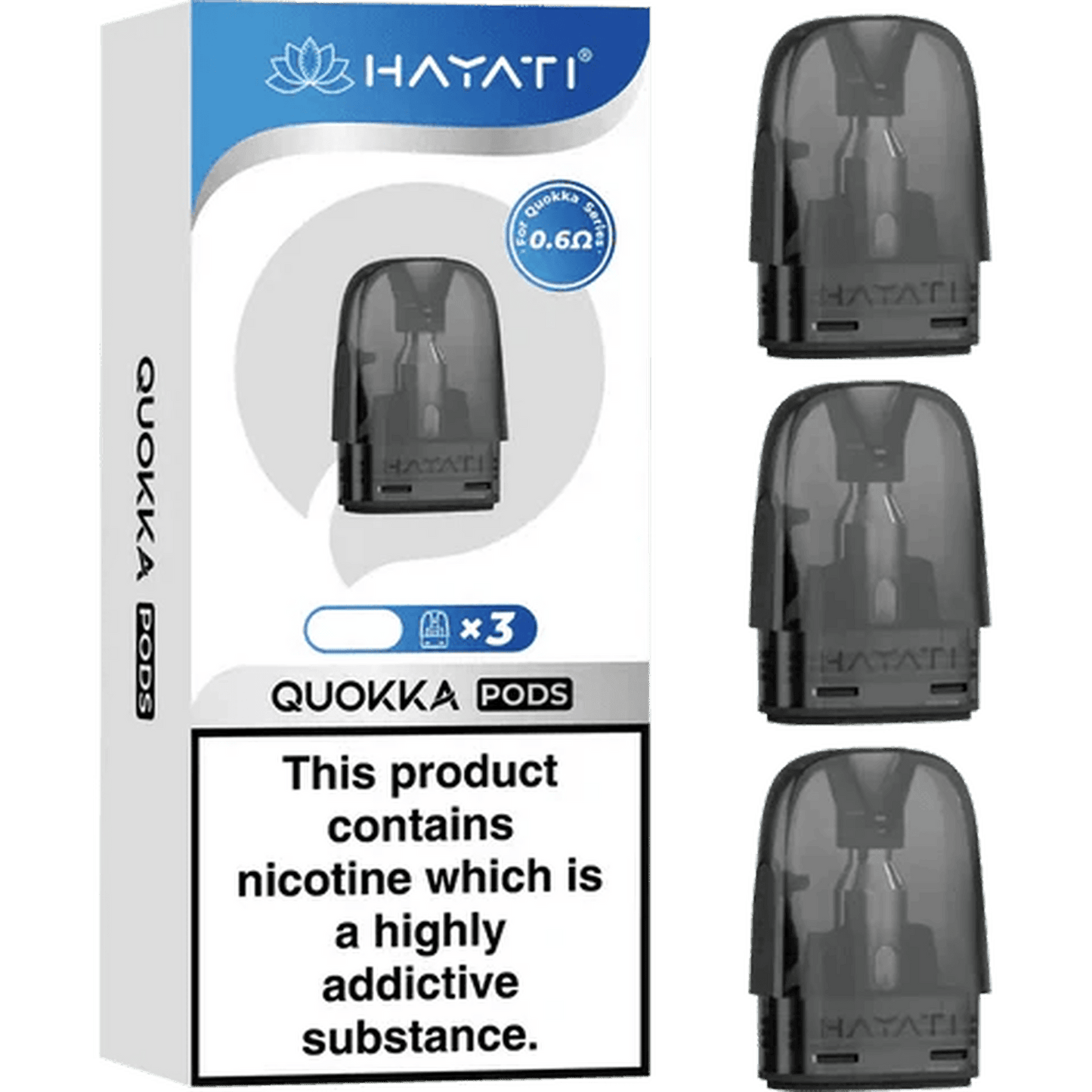 Hayati Quokka Replacement Pods Box Of-3 – AJ's Superstore