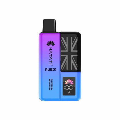 Hayati Rubik 7000 Puffs Prefilled Pod Vape Kit, Blue Berry Raspberry Flavour