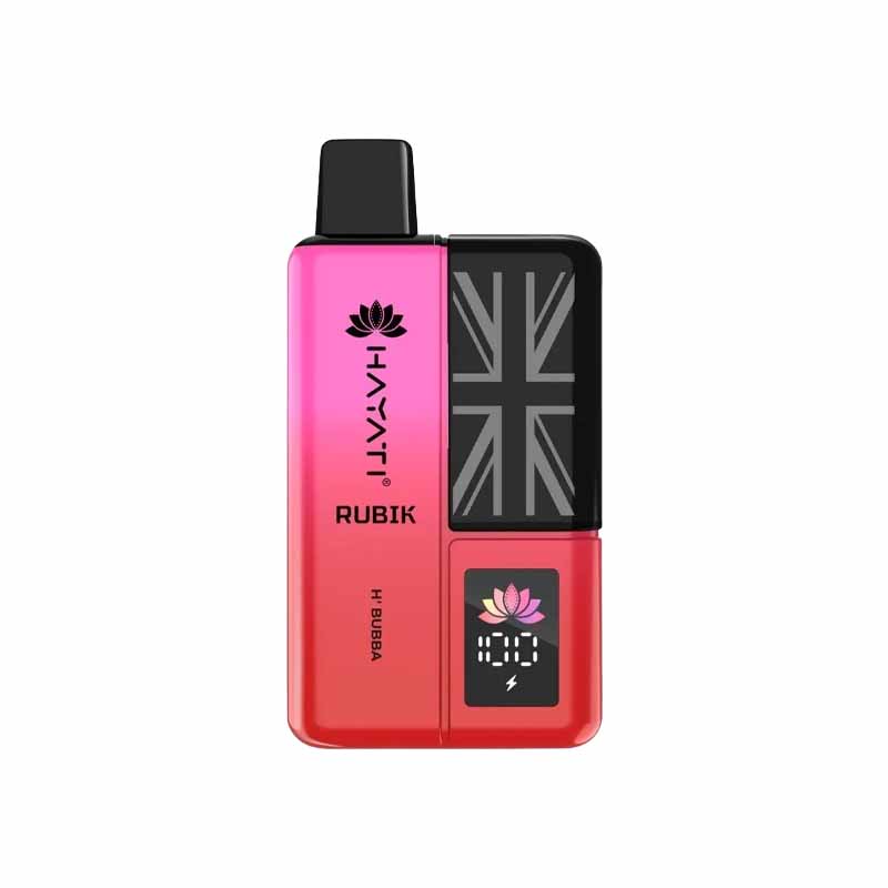 Hayati Rubik 7000 Puffs Prefilled Pod Vape Kit, H Bubba Flavour