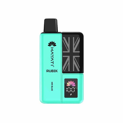 Hayati Rubik 7000 Puffs Prefilled Pod Vape Kit, Mr Blue Flavour