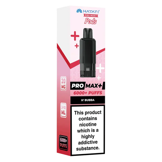 Hayati Pro Max 6000+ H'Bubba Prefilled Pod