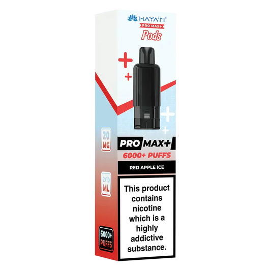 Hayati Pro Max 6000+ Red Apple Ice Prefilled Pod