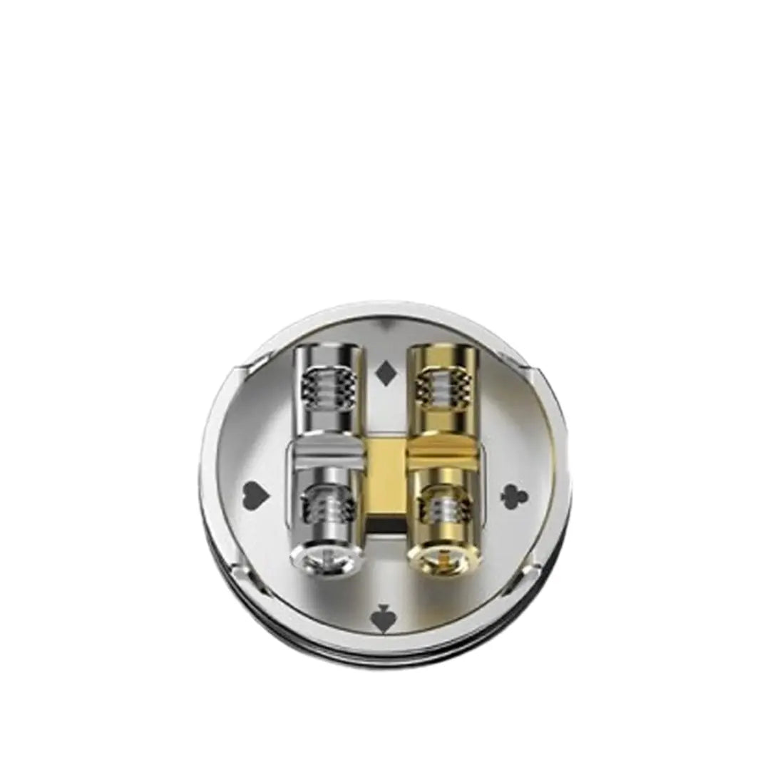Hellvape Dead Rabbit 3 RDA J Edition Close up of Build Deck