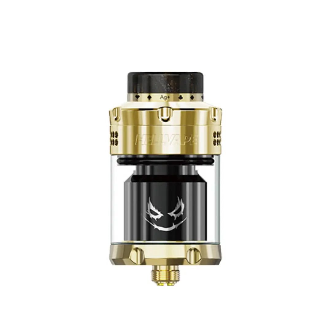 Hellvape Dead Rabbit 3 RTA J Edition Shiny Gold Black colour
