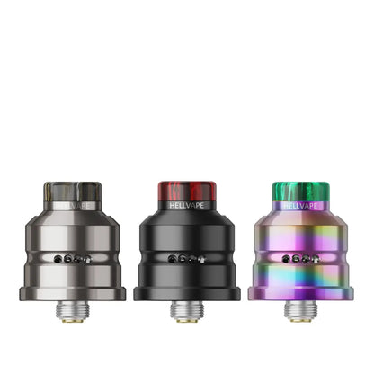 Hellvape Dead Rabbit Mini RDA in 3 Different colour - Gunmetal - Black - Rainbow