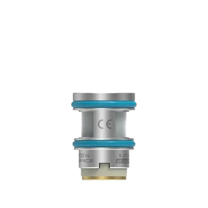 Wirice W8 mesh coil head W802 0.21ohm, with blue accents.