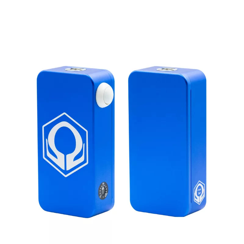 HexOhm V3.0 Mod By Craving Vapor in Blue Anodised.