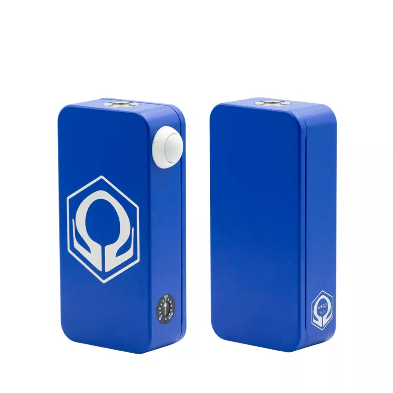 HexOhm V3.0 Mod By Craving Vapor in Blue Powder Coating.