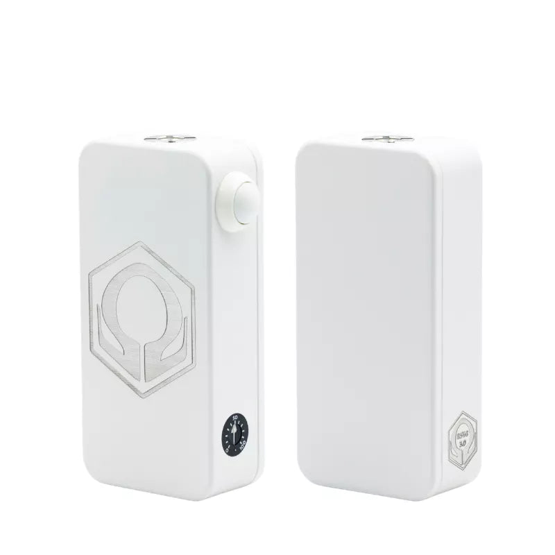 HexOhm V3.0 Mod By Craving Vapor in White Powder Coating.