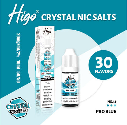 Higo Crystal Nic Salt 10ml E - Liquid Box of 10 - #Simbavapeswholesale#