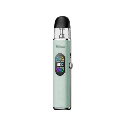 HorizonTech Talons 3 Pod Vape Kit in azure with digital display and sleek design.