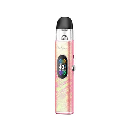 HorizonTech Talons 3 Pod Vape Kit in Sakura Pink with display screen.