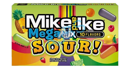 Mike and Ike Sweet + Sour Candy Theatre Box 120g (Pack of 12)