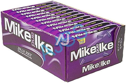 Mike & Ike Theatre Box Jolly Joe's Grape Candy 141g (Pack of 12)