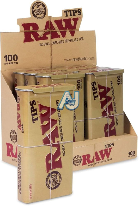 Raw tin tips