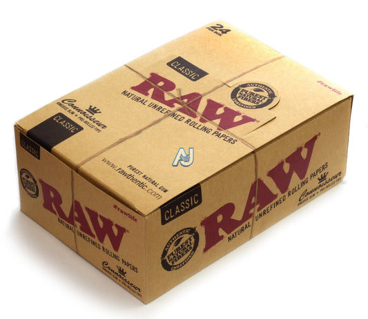 raw connosieur + prerolled tips