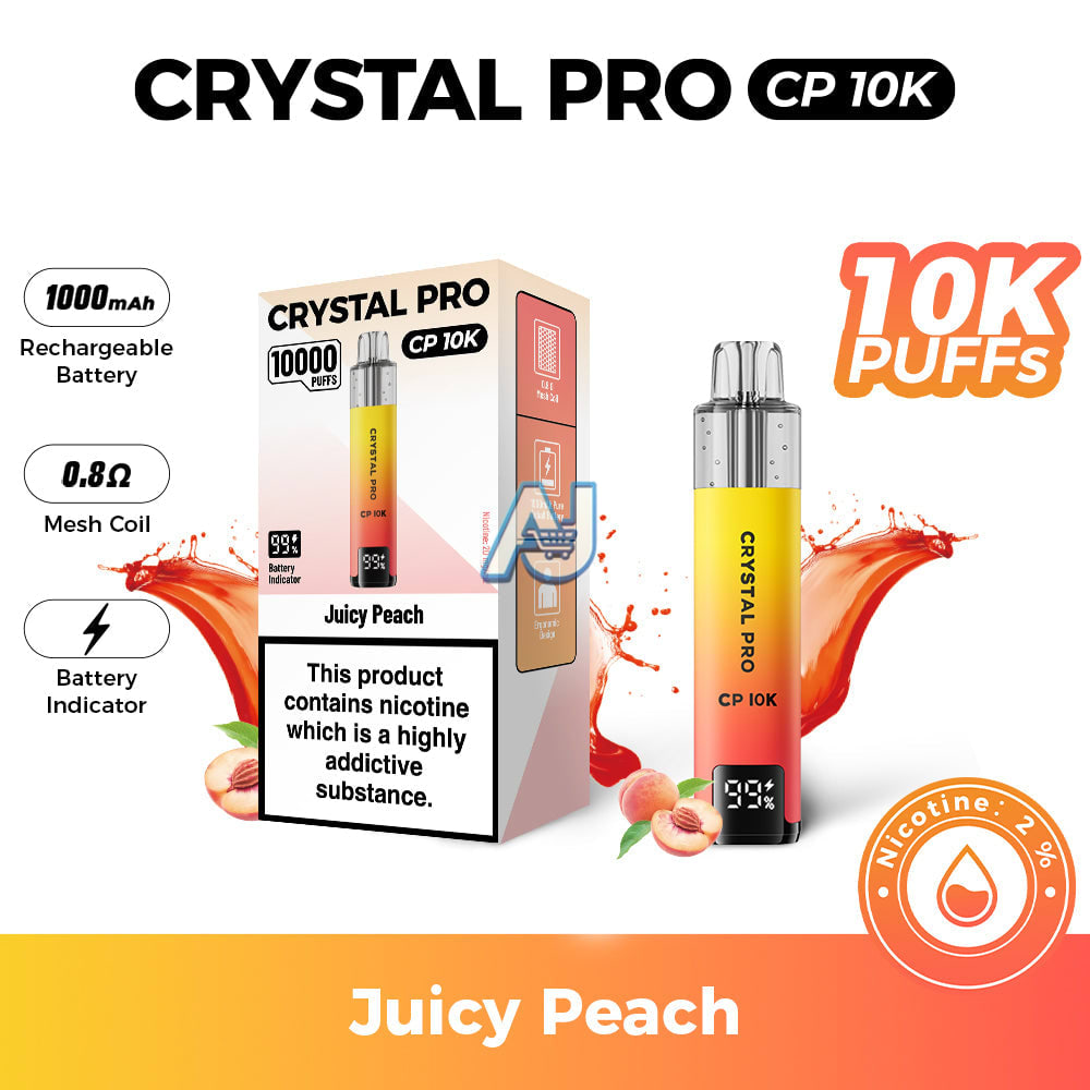 Crystal Pro CP 10K Puffs by Suonon