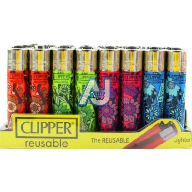 Clipper Printed Lighter 40pk