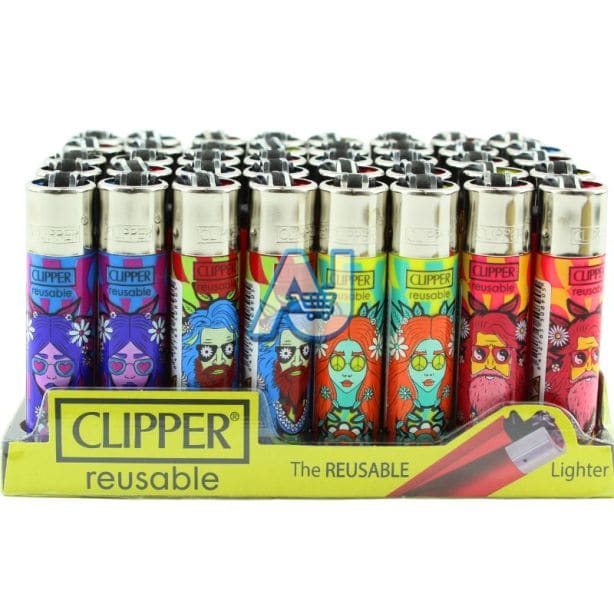 Clipper Printed Lighter 40pk