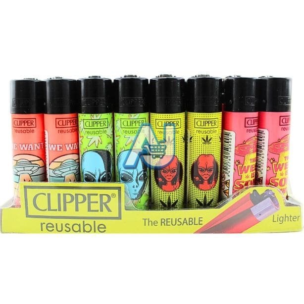 Clipper Printed Lighter 40pk