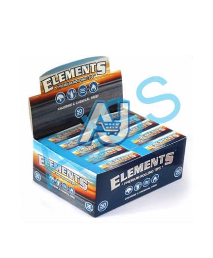 Elements Premium Perforated Rolling Tips Full Box