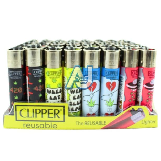 Clipper Printed Lighter 40pk