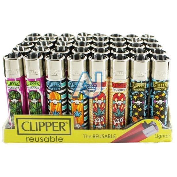 Clipper Printed Lighter 40pk