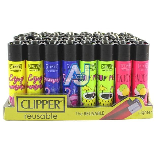 Clipper Printed Lighter 40pk