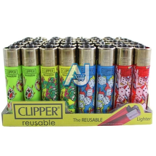 Clipper Printed Lighter 40pk