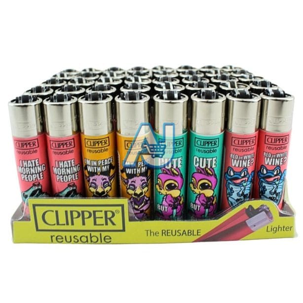 Clipper Printed Lighter 40pk