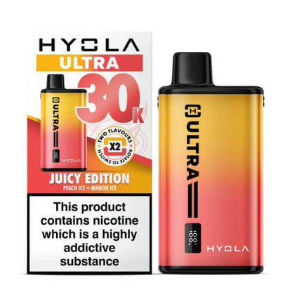 Hyola Ultra 30k Prefilled Pod Vape Kit Box of 5, Juicy Edition