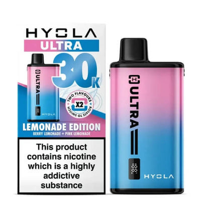 Hyola Ultra 30k Prefilled Pod Vape Kit Box of 5, Lemonade Edition
