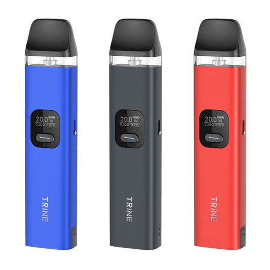 Innokin Trine Pod Vape Kit, Klein Blue, SLate Black, Solar Red Color