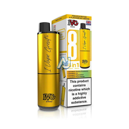 IVG 2400 Prefilled Pod Kit, Pineapple Edition