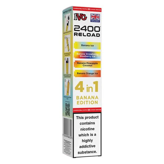 IVG 2400 4in1 Multi Flavour Edition Prefilled Pods