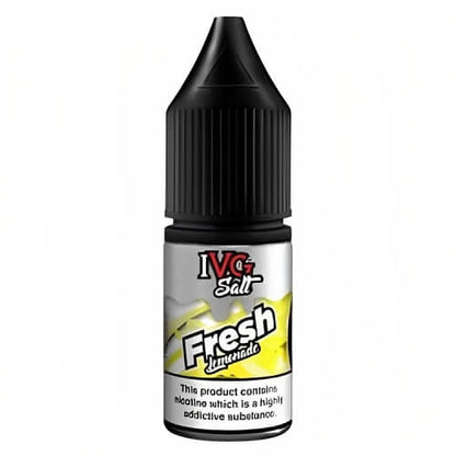 IVG Nic Salt 10ml Pack of 10 Available In Fresh Lemonade Flavour