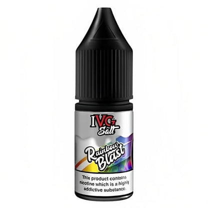 IVG Nic Salt 10ml Pack of 10 Available In Rainbow Blast Flavour