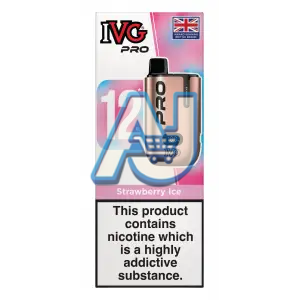 IVG Pro 12 Prefilled Pod Kit, Strawberry Ice Flavor