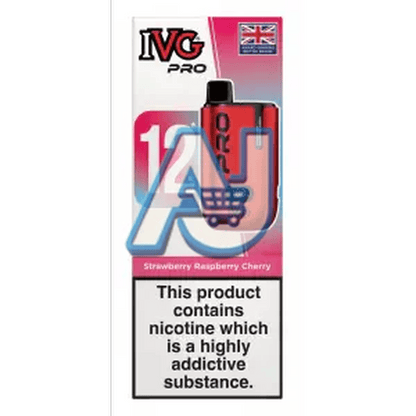 IVG Pro 12 Prefilled Pod Kit, Strawberry Raspberry Cherry Flavor