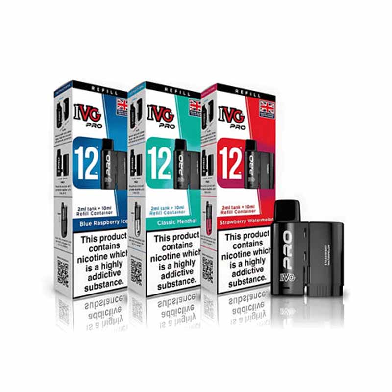 IVG Pro 12 Prefilled Replacement Pods, Aj Super Store