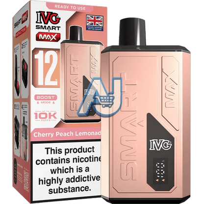 IVG Smart Max Prefilled Pod Kit, Cherry Peach Lemonade Flavor