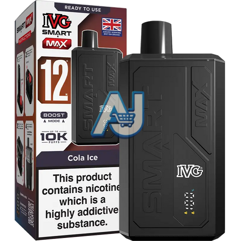 IVG Smart Max Prefilled Pod Kit, Cola Ice Flavor