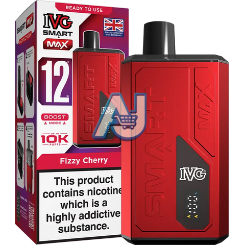 IVG Smart Max Prefilled Pod Kit, Fizzy Cherry Flavor